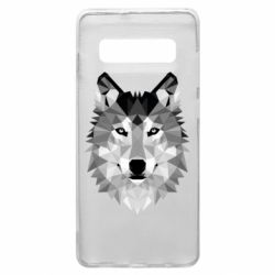 Чехол для Samsung S10+ Wolf Art - PrintSalon