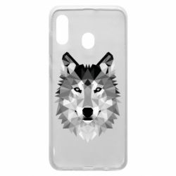 Чехол для Samsung A30 Wolf Art - PrintSalon