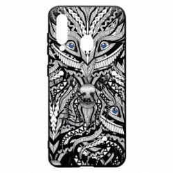 Чохол для Samsung A60 Wolf art - PrintSalon