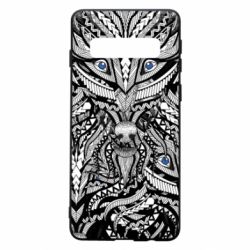 Чохол для Samsung S10 Wolf art - PrintSalon