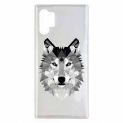 Чехол для Samsung Note 10 Plus Wolf Art