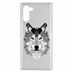 Чехол для Samsung Note 10 Wolf Art - PrintSalon
