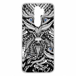 Чохол для Xiaomi Redmi Note 8 Pro Wolf art - PrintSalon