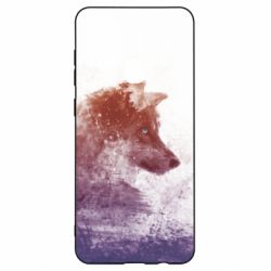 Чехол для Samsung A21s Wolf art