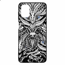 Чохол для Samsung M51 Wolf art - PrintSalon