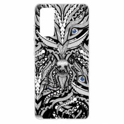 Чохол для Samsung S20 FE Wolf art - PrintSalon