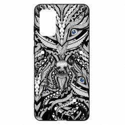 Чохол для Samsung S20+ Wolf art - PrintSalon