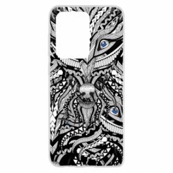 Чохол для Samsung S20 Ultra Wolf art - PrintSalon