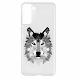 Чехол для Samsung S21+ Wolf Art - PrintSalon