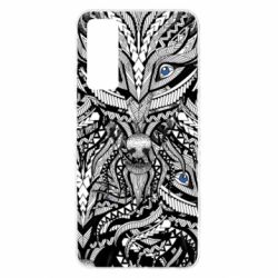 Чохол для Huawei P Smart 2021 Wolf art - PrintSalon