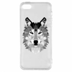 Чехол для iPhone5/5S/SE Wolf Art - PrintSalon