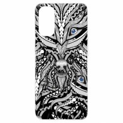 Чохол для Oppo Reno 4Wolf art - PrintSalon