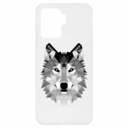 Чехол для Oppo Reno 5 Lite Wolf Art - PrintSalon