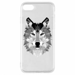 Чехол для iPhone 7 Wolf Art - PrintSalon