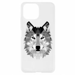 Чехол для Xiaomi Mi11 Lite Wolf Art - PrintSalon