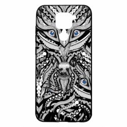 Чохол для Xiaomi Redmi Note 9 / Redmi 10X Wolf art - PrintSalon