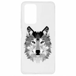 Чехол для Xiaomi Redmi Note 10 Pro Wolf Art - PrintSalon