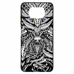 Чохол для Xiaomi Poco X3 Wolf art - PrintSalon