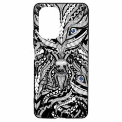 Чохол для Xiaomi Poco F3/K40 Wolf art - PrintSalon