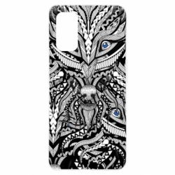 Чохол для Realme 7 Pro Wolf art - PrintSalon