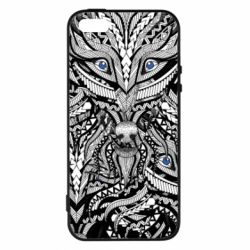 Чохол для iphone 5/5S/SE Wolf art - PrintSalon