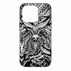 Чохол для iPhone 14 Pro Wolf art - PrintSalon