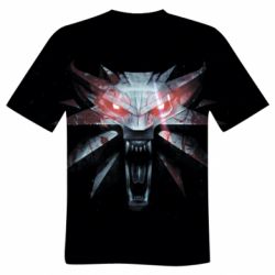 Мужская футболка 3D Wolf in the shade - PrintSalon