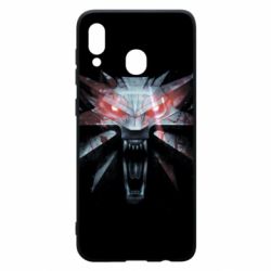 Чехол для Samsung A20 Wolf in the shade - PrintSalon