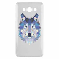 Чехол для Samsung J7 2016 Wolf is a vector - PrintSalon