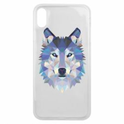 Чехол для iPhone Xs Max Wolf is a vector - PrintSalon