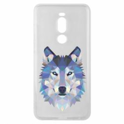 Чехол для Meizu Note 8 Wolf is a vector - PrintSalon