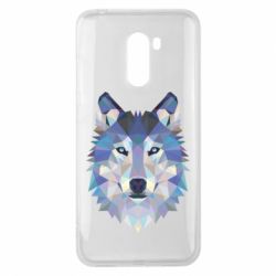 Чехол для Xiaomi Pocophone F1 Wolf is a vector-PrintSalon Чехол для Xiaomi Pocophone F1 Wolf is a vector
