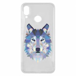Чехол для Huawei P Smart Plus 2018 Wolf is a vector - PrintSalon