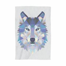 Полотенце с принтом Wolf is a vector - PrintSalon