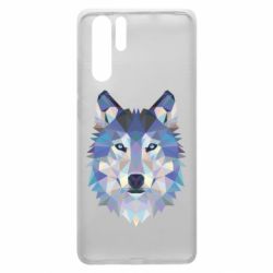 Чехол для Huawei P30 Pro Wolf is a vector - PrintSalon