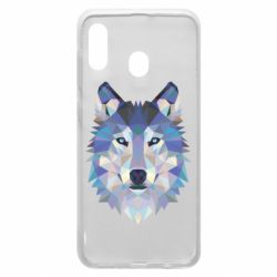 Чехол для Samsung A30 Wolf is a vector - PrintSalon