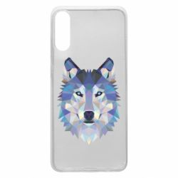 Чехол для Samsung A70 Wolf is a vector