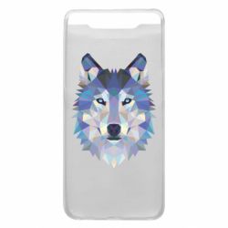 Чехол для Samsung A80 Wolf is a vector-PrintSalon Чехол для Samsung A80 Wolf is a vector