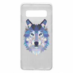 Чехол для Samsung S10 Wolf is a vector - PrintSalon