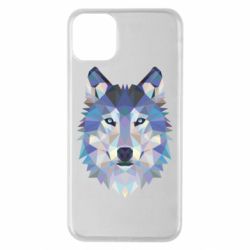 Чехол для iPhone 11 Pro Max Wolf is a vector - PrintSalon