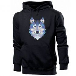 Мужское худи Wolf is a vector - PrintSalon