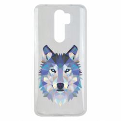 Чехол для Xiaomi Redmi Note 8 Pro Wolf is a vector - PrintSalon