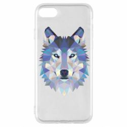 Чехол для iPhone SE 2020 Wolf is a vector - PrintSalon