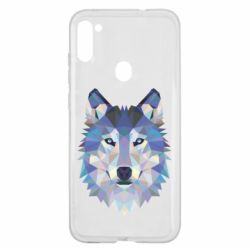 Чехол для Samsung A11/M11 Wolf is a vector - PrintSalon