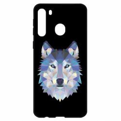 Чехол для Samsung A21 Wolf is a vector - PrintSalon