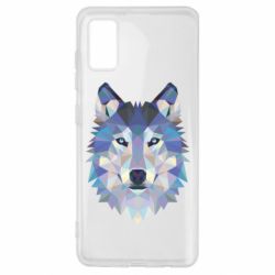 Чехол для Samsung A41 Wolf is a vector - PrintSalon