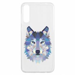 Чехол для Samsung A50 Wolf is a vector - PrintSalon