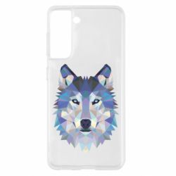 Чехол для Samsung S21 Wolf is a vector - PrintSalon