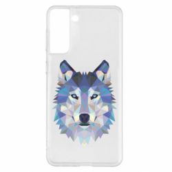 Чехол для Samsung S21+ Wolf is a vector - PrintSalon