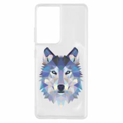 Чехол для Samsung S21 Ultra Wolf is a vector - PrintSalon